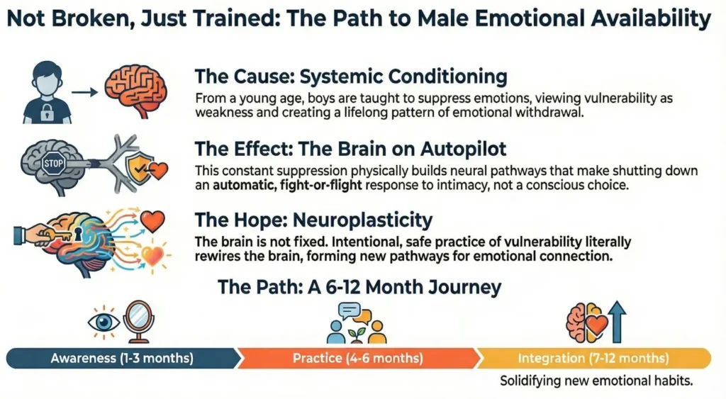 Why Men Struggle With Emotional Availability (And How They Actually Change) 2 emotionally available man