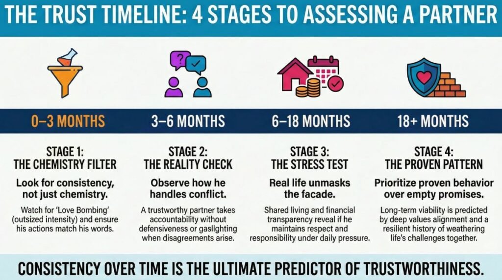trustworthy relationship infographic horizontal